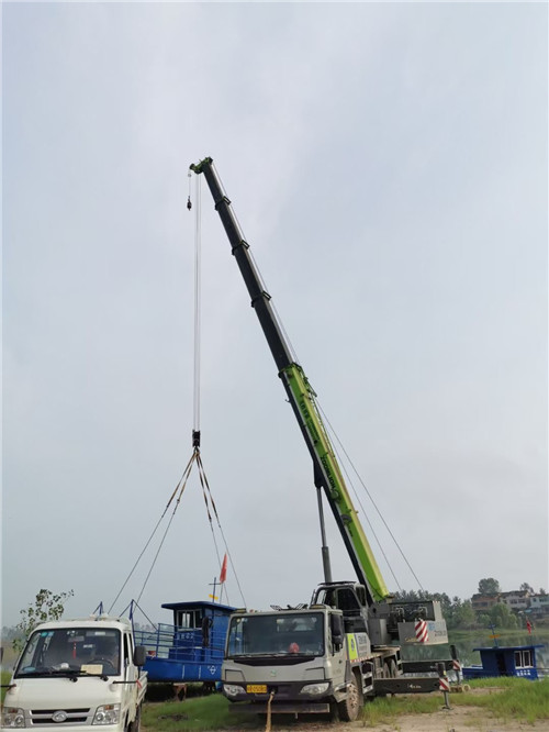 福田区桥梁建设吊装案例